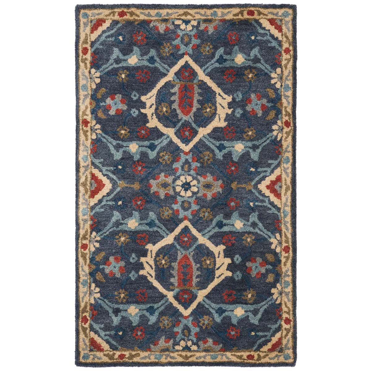 Safavieh Heritage 16N Rug, HG416N - Navy / Multi