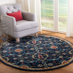 Safavieh Heritage 16N Rug, HG416N - Navy / Multi