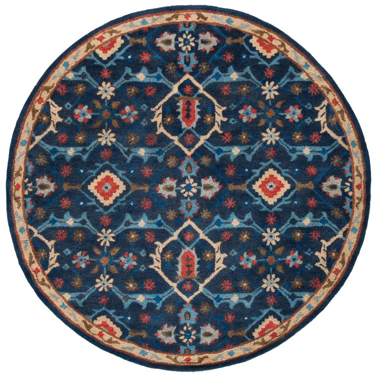 Safavieh Heritage 16N Rug, HG416N - Navy / Multi