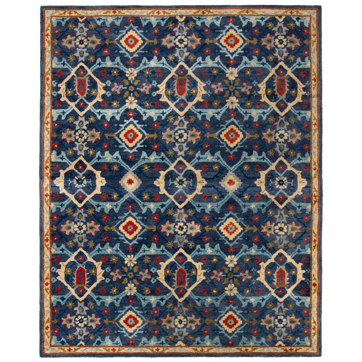 Safavieh Heritage 16N Rug, HG416N - Navy / Multi