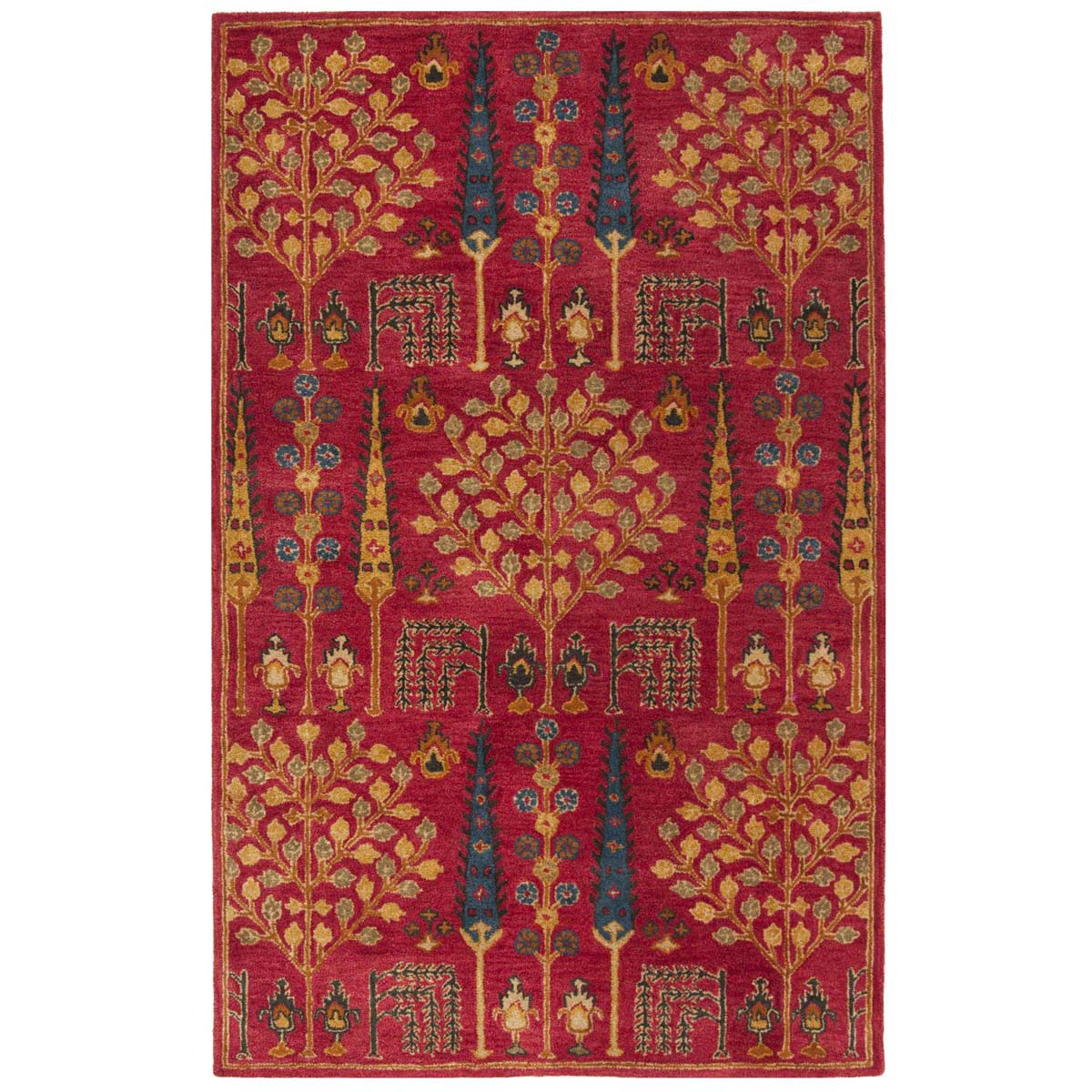 Safavieh Heritage 18Q Rug, HG418Q - Red / Multi