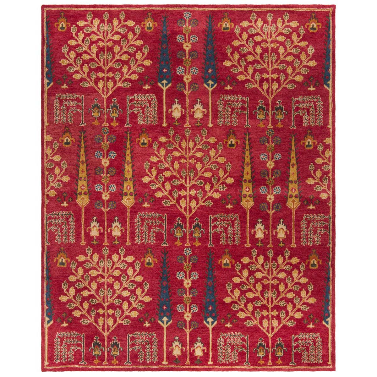 Safavieh Heritage 18Q Rug, HG418Q - Red / Multi