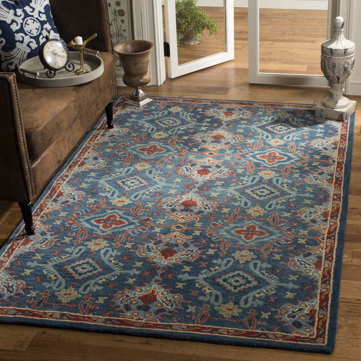 Safavieh Heritage 22M Rug, HG422M - Blue / Multi