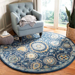 Safavieh Heritage 23N Rug, HG423N - Navy / Gold