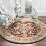 Safavieh Heritage 51A Rug, HG451A - Brown / Ivory