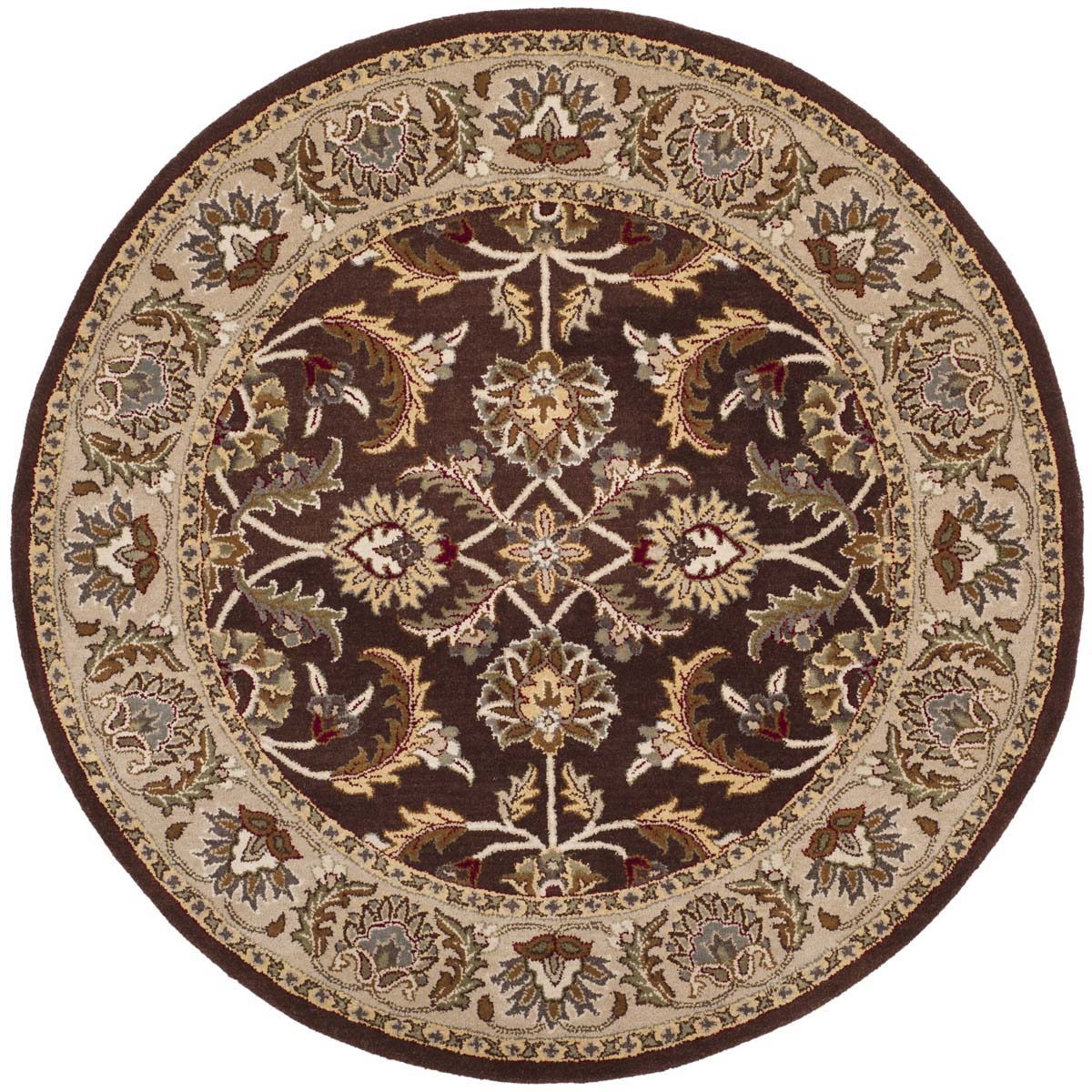 Safavieh Heritage 51A Rug, HG451A - Brown / Ivory