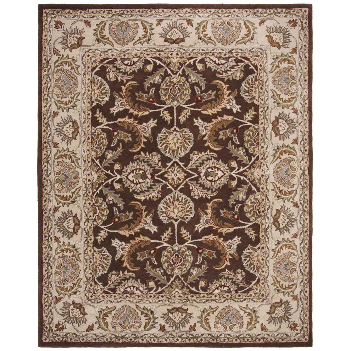 Safavieh Heritage 51A Rug, HG451A - Brown / Ivory