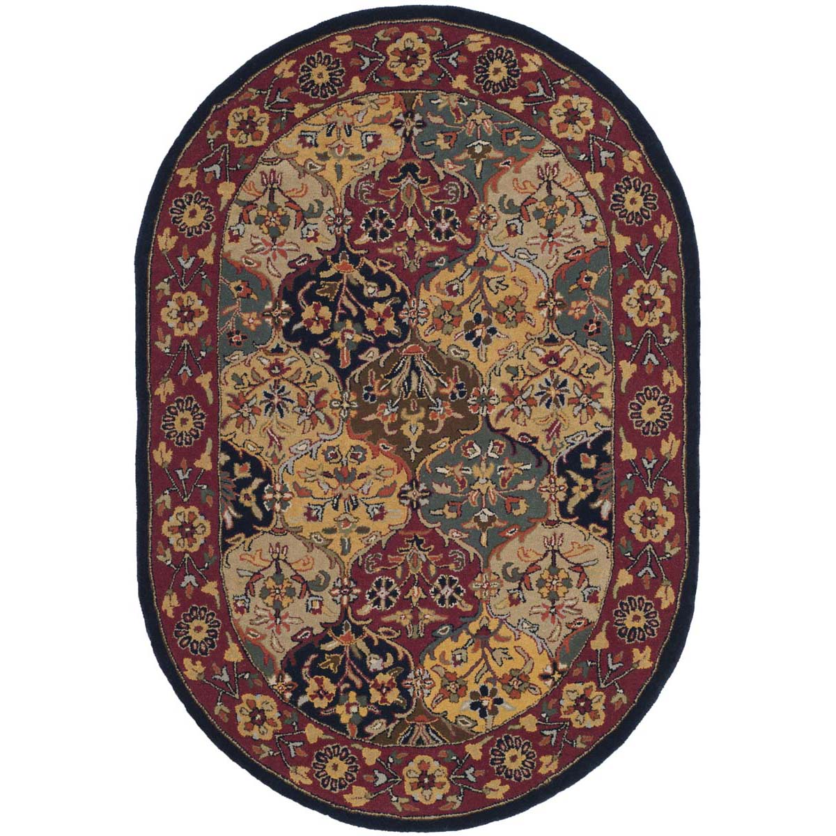 Safavieh Heritage 10A Rug, HG510A - Multi / Navy