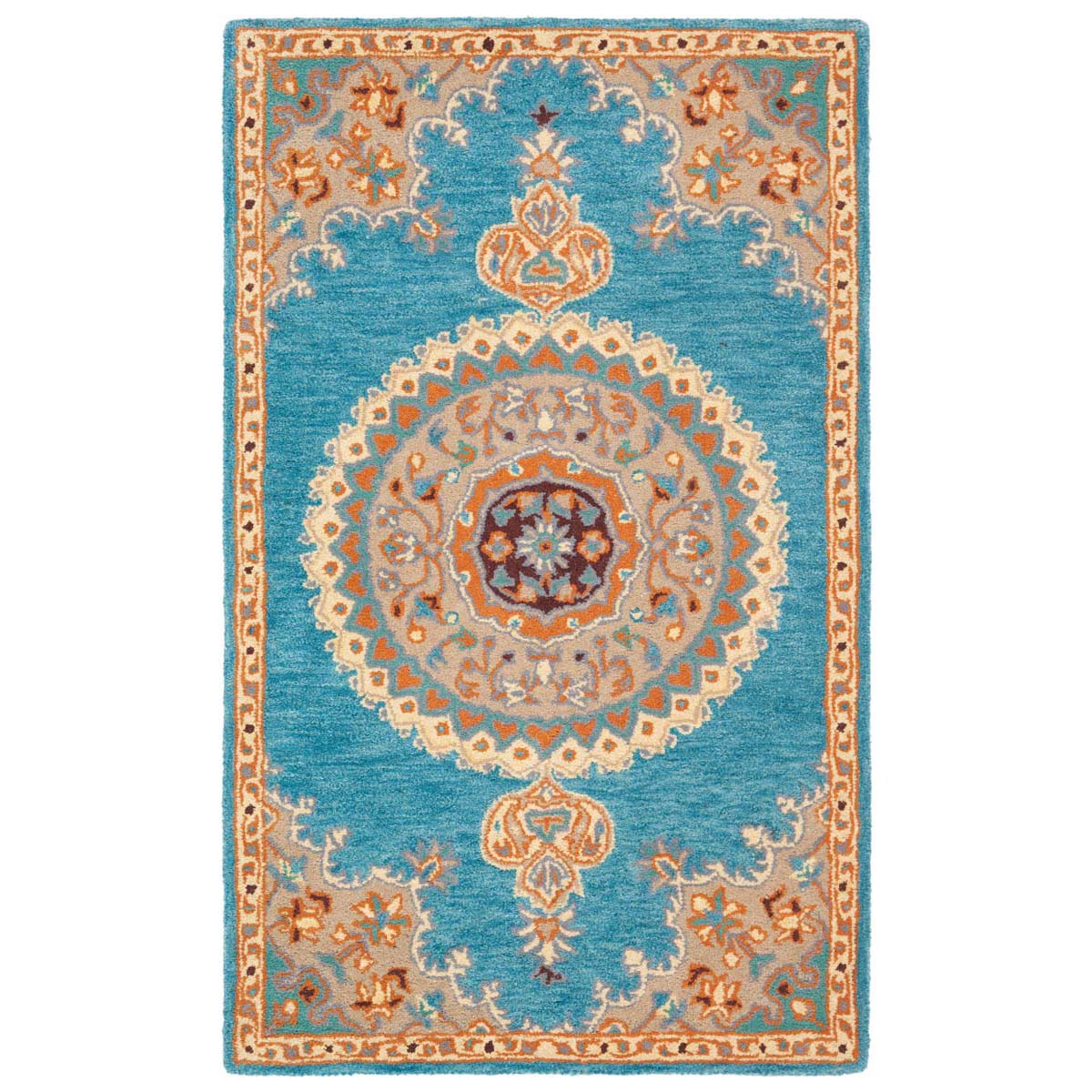 Safavieh Heritage 51M Rug, HG551M - Blue / Beige