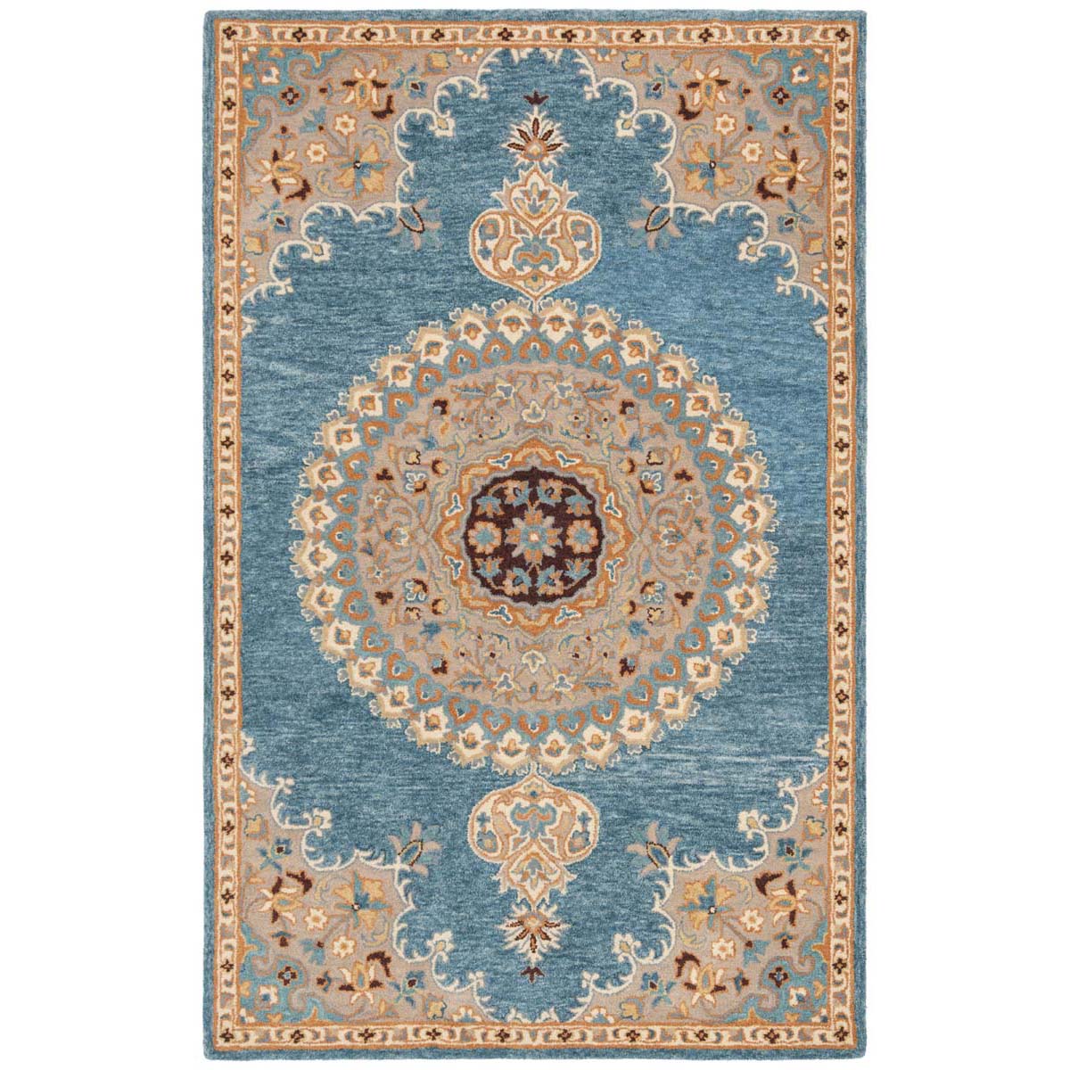 Safavieh Heritage 51M Rug, HG551M - Blue / Beige