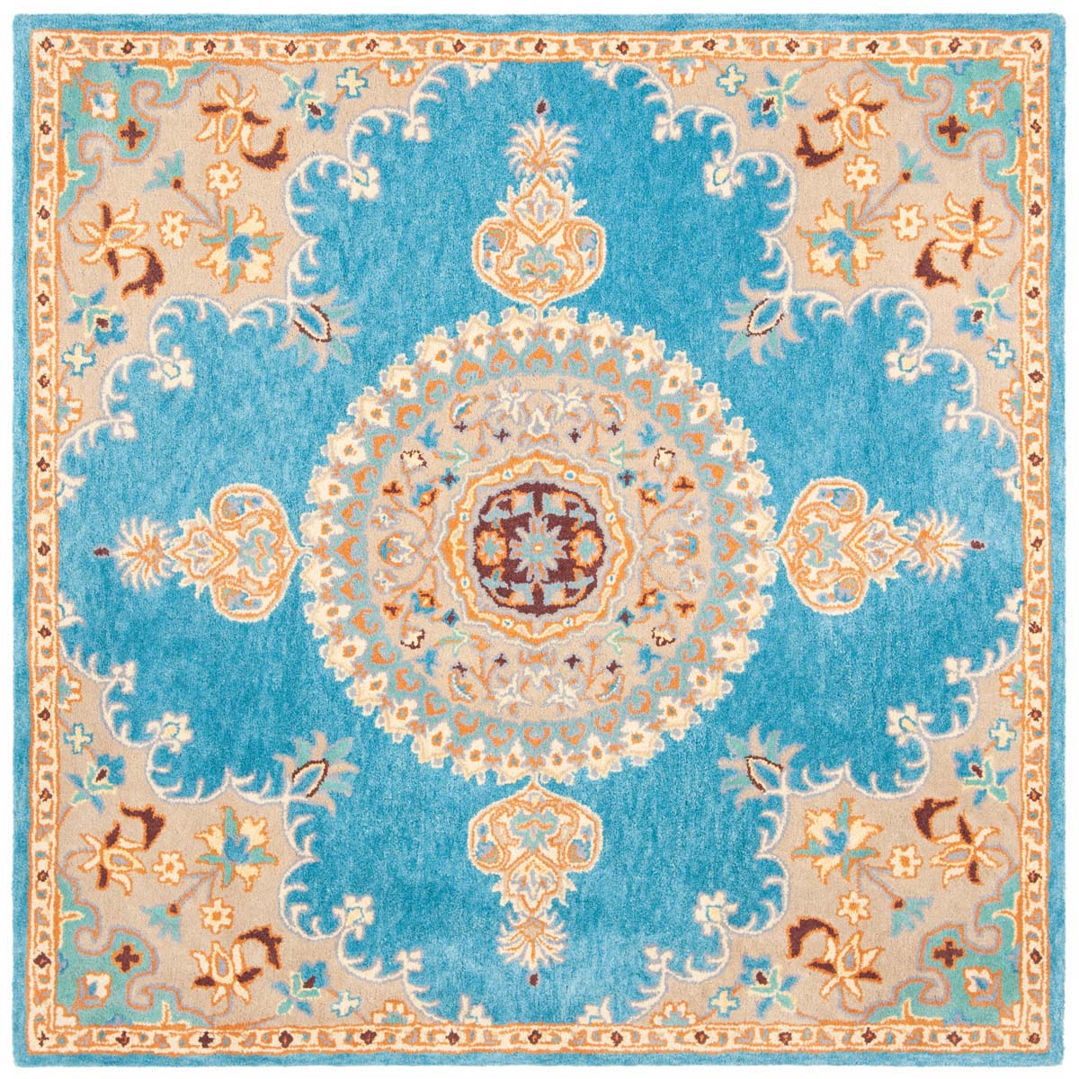 Safavieh Heritage 51M Rug, HG551M - Blue / Beige