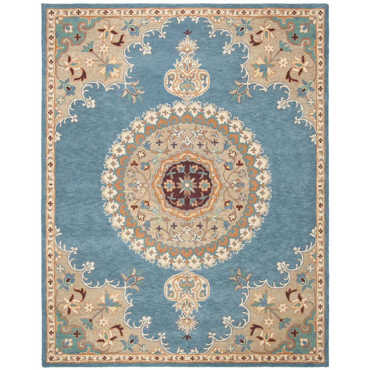 Safavieh Heritage 51M Rug, HG551M - Blue / Beige