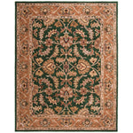 Safavieh Heritage 28A Rug, HG628A - Dark Green / Gold