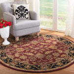 Safavieh Heritage 28C Rug, HG628C - Red / Black