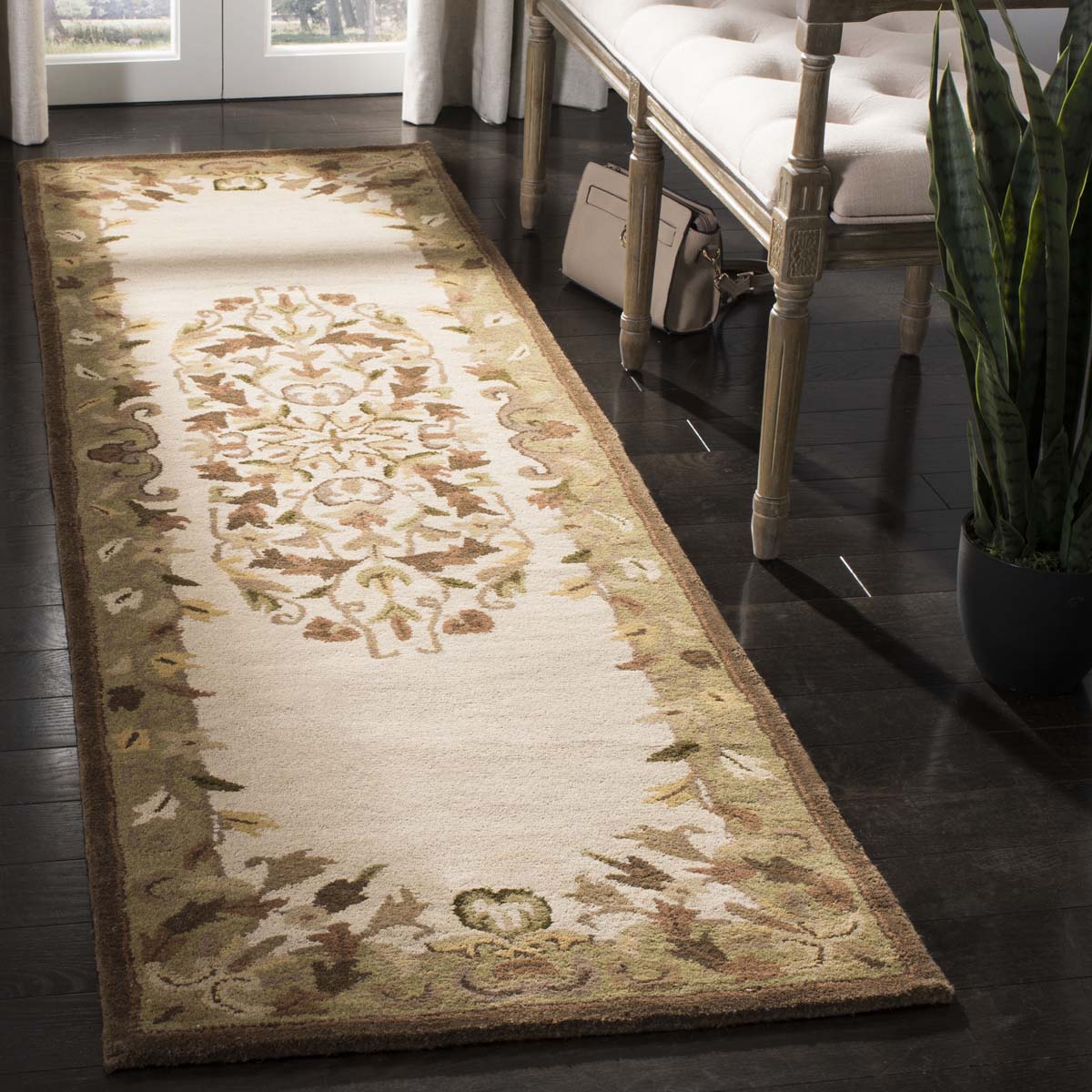 Safavieh Heritage 40A Rug, HG640A - Beige / Green