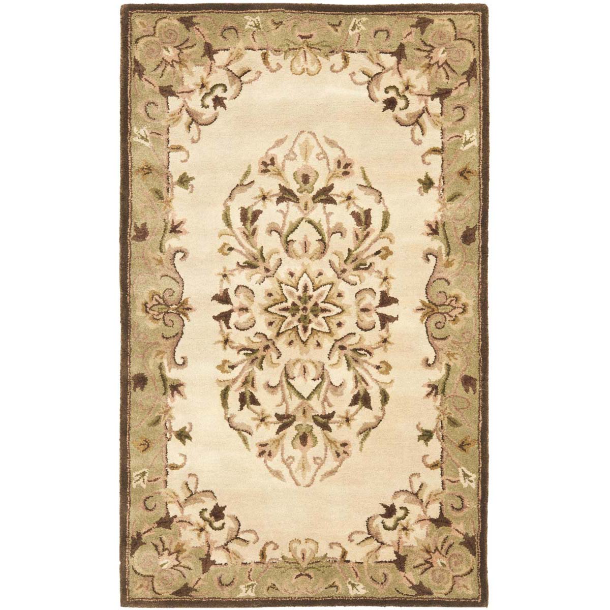 Safavieh Heritage 40A Rug, HG640A - Beige / Green