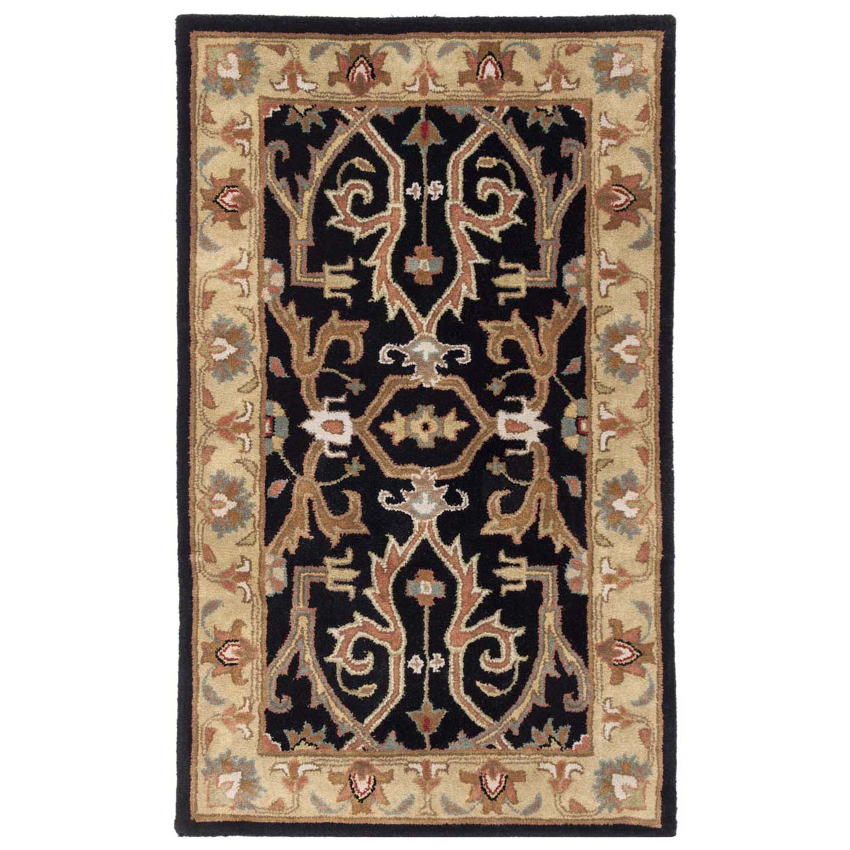 Safavieh Heritage 44A Rug, HG644A - Charcoal / Beige