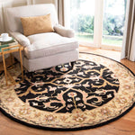 Safavieh Heritage 44A Rug, HG644A - Charcoal / Beige