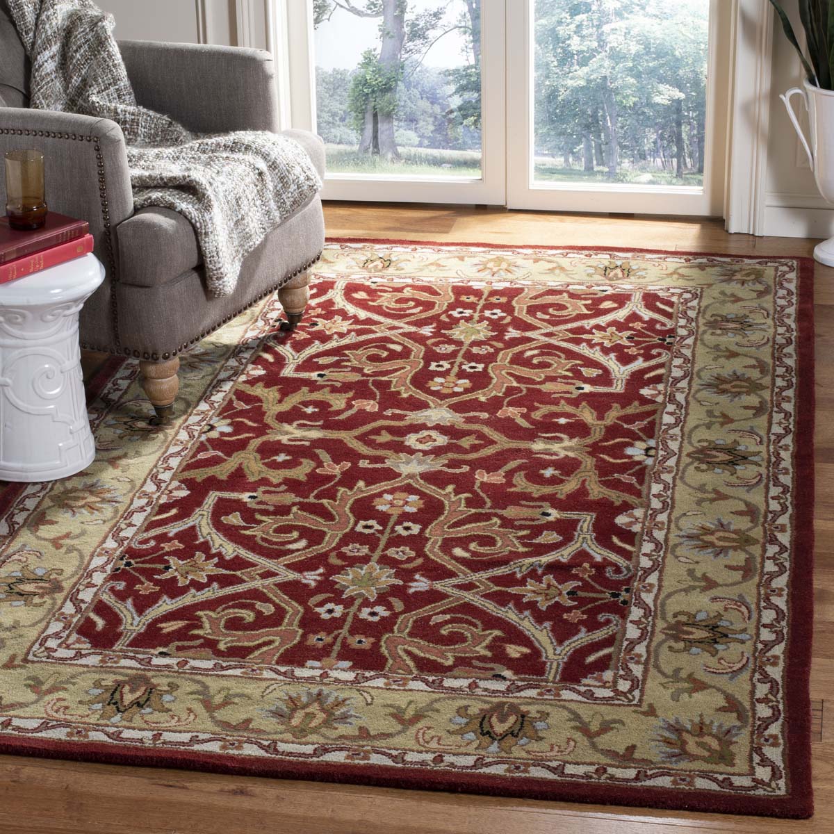 Safavieh Heritage 44B Rug, HG644B - Red / Gold