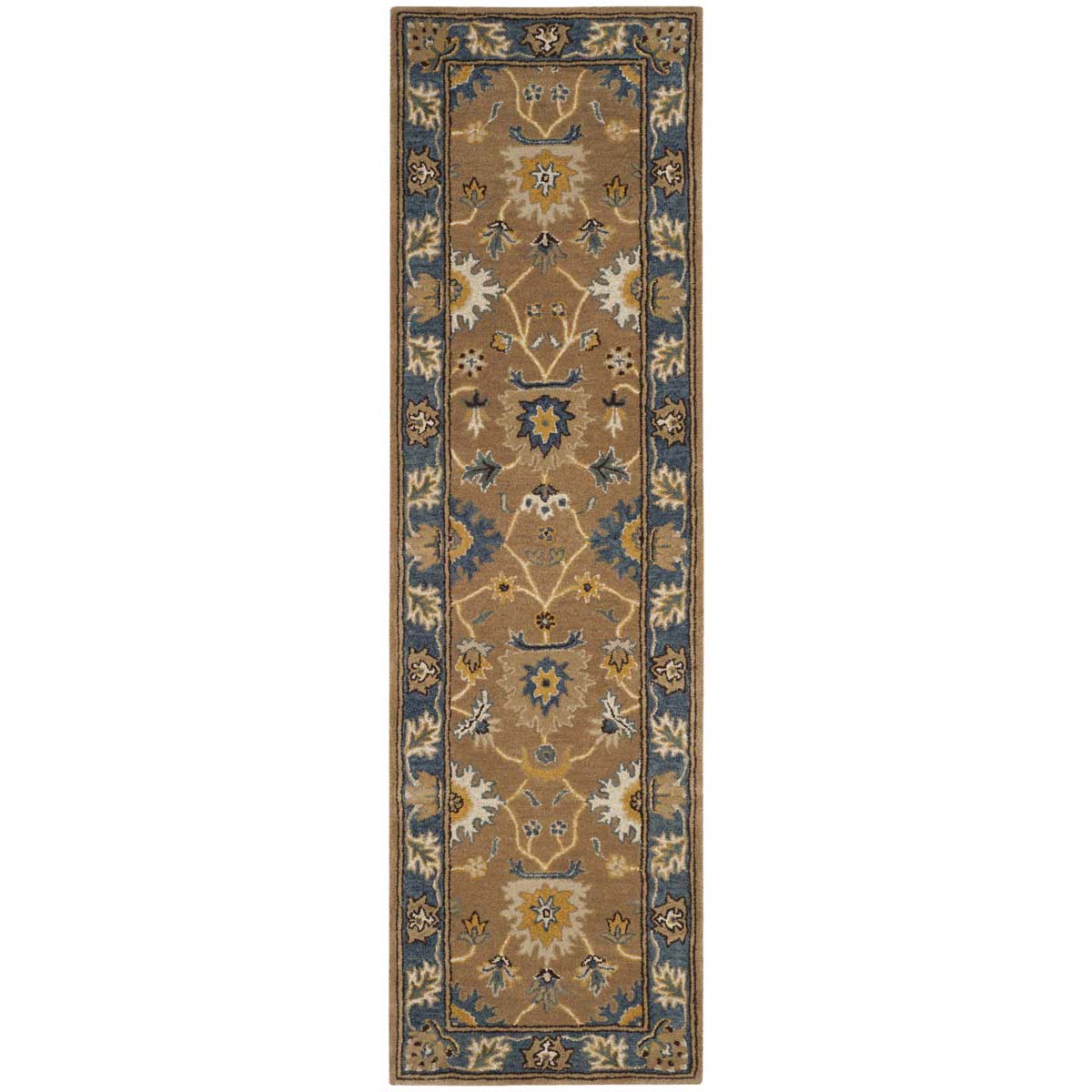 Safavieh Heritage 52A Rug, HG652A - Camel / Blue