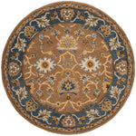 Safavieh Heritage 52A Rug, HG652A - Camel / Blue