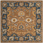 Safavieh Heritage 52A Rug, HG652A - Camel / Blue