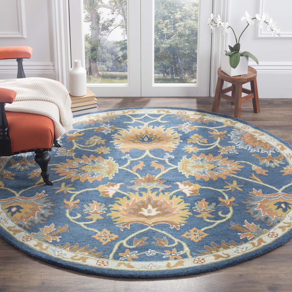 Safavieh Heritage 54A Rug, HG654A - Navy