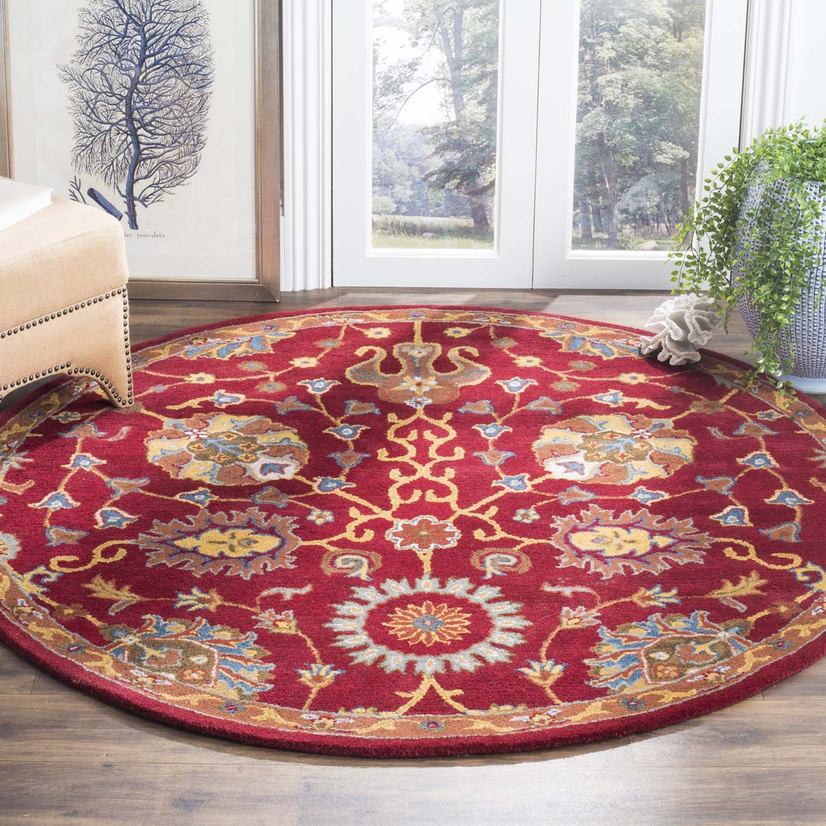 Safavieh Heritage 55A Rug, HG655A - Red