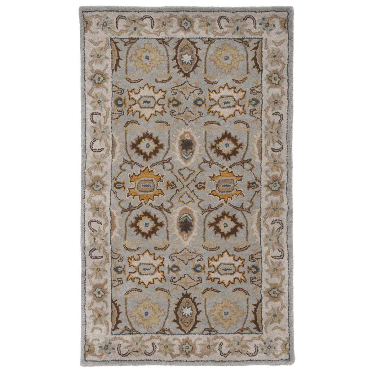 Safavieh Heritage 34C Rug, HG734C - Light Grey / Grey