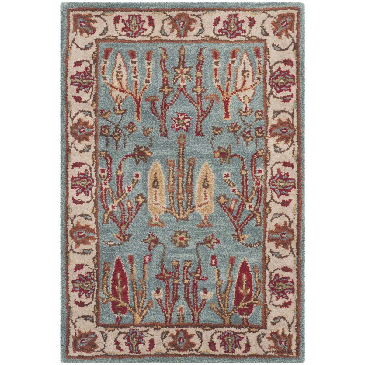 Safavieh Heritage 35A Rug, HG735A - Blue / Ivory