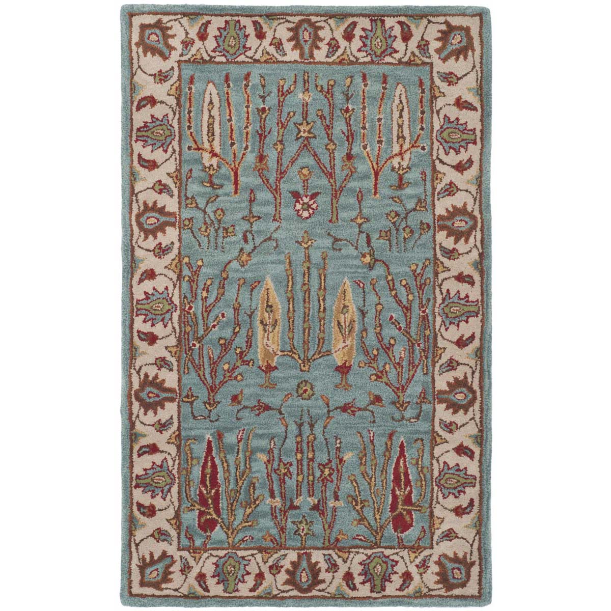 Safavieh Heritage 35A Rug, HG735A - Blue / Ivory