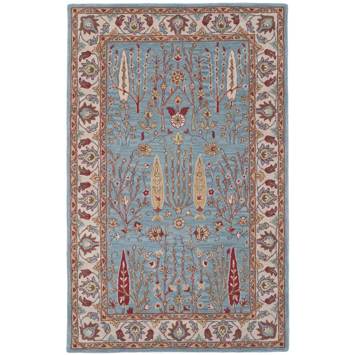 Safavieh Heritage 35A Rug, HG735A - Blue / Ivory