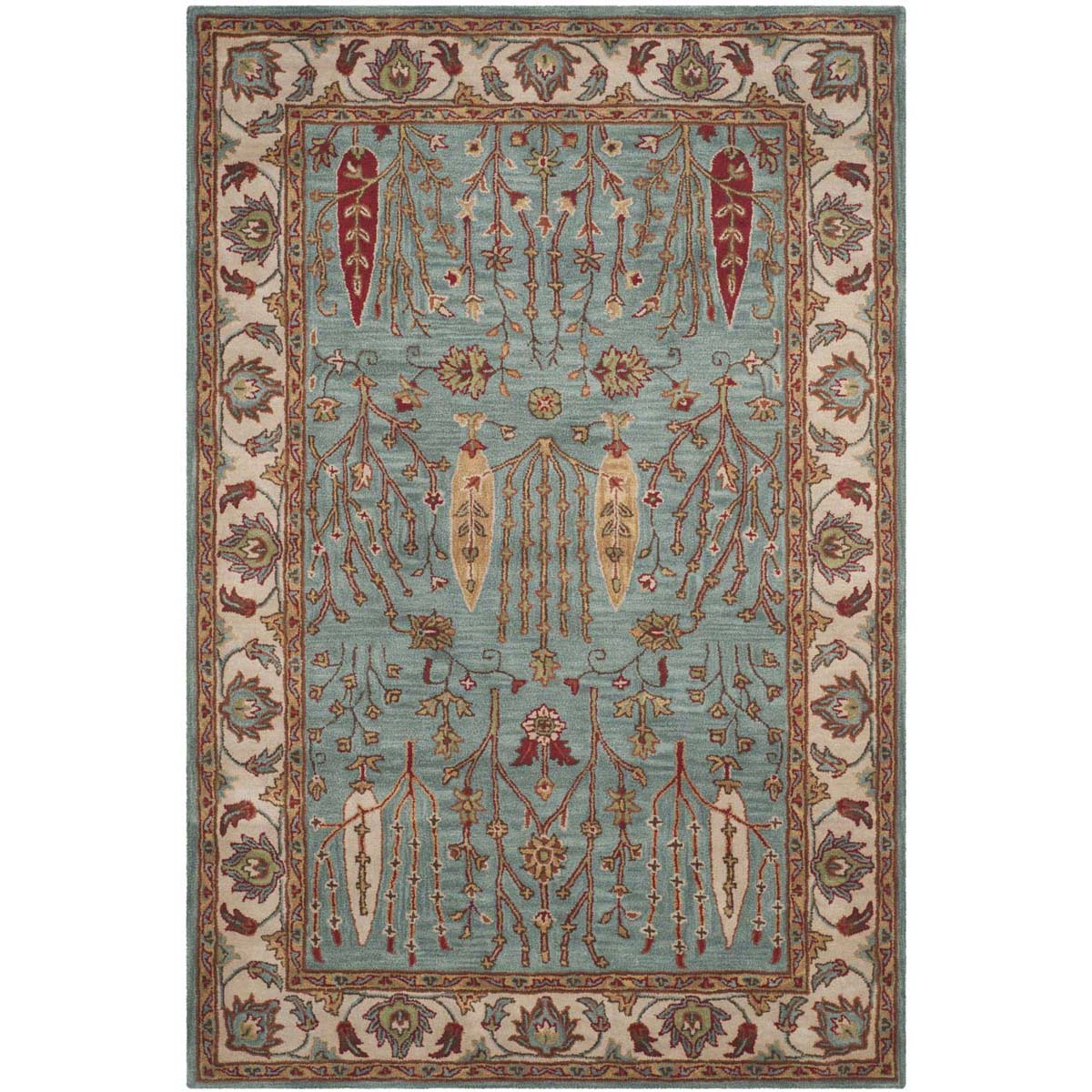 Safavieh Heritage 35A Rug, HG735A - Blue / Ivory