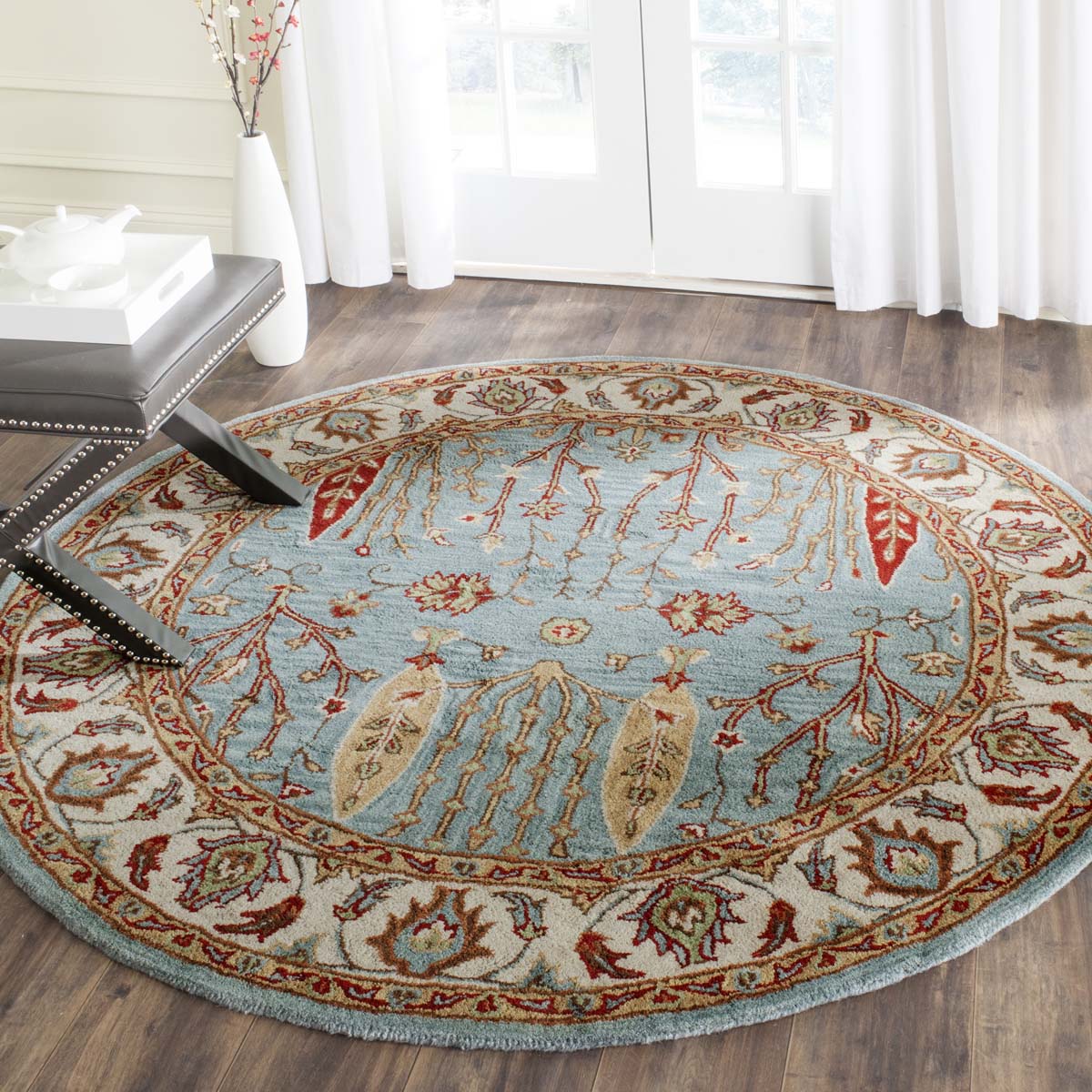 Safavieh Heritage 35A Rug, HG735A - Blue / Ivory