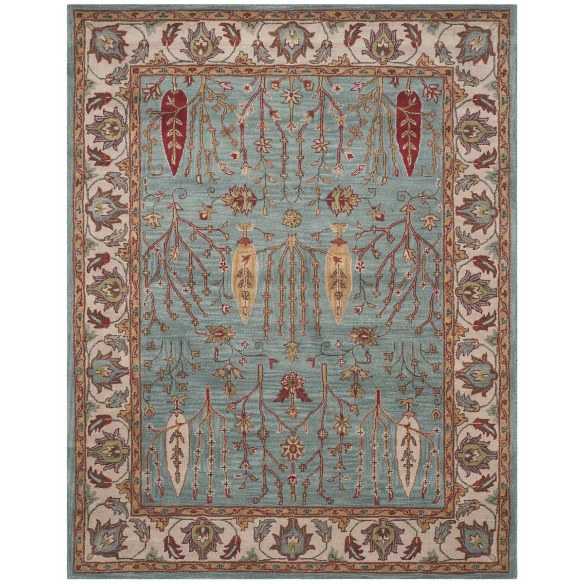 Safavieh Heritage 35A Rug, HG735A - Blue / Ivory