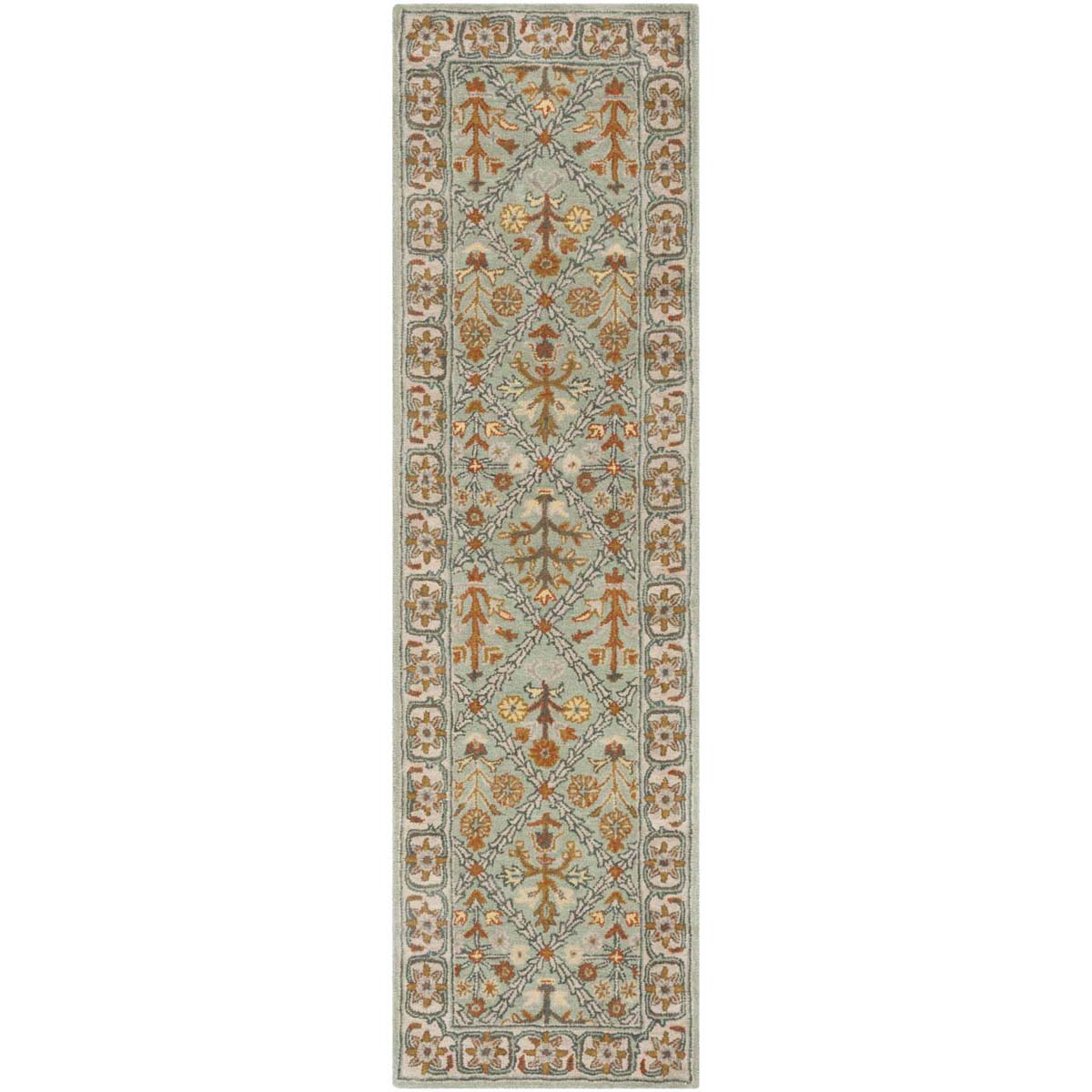 Safavieh Heritage 38A Rug, HG738A - Cream / Blue