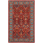 Safavieh Heritage 38Q Rug, HG738Q - Red / Blue