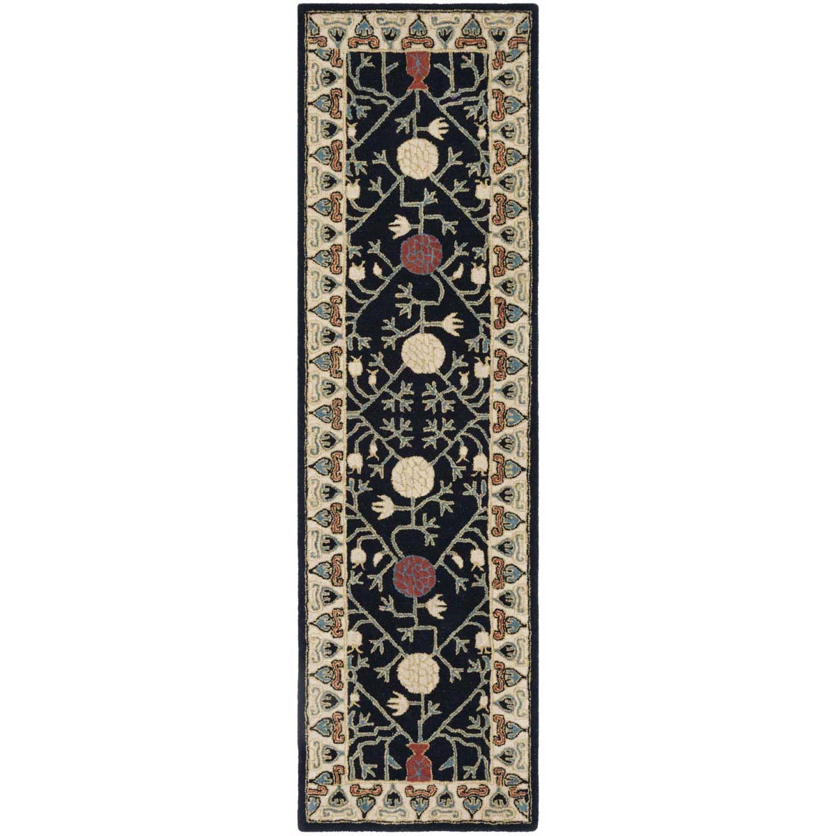 Safavieh Heritage 40N Rug, HG740N - Navy / Ivory