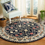 Safavieh Heritage 40N Rug, HG740N - Navy / Ivory