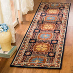 Safavieh Heritage 42N Rug, HG742N - Navy / Orange