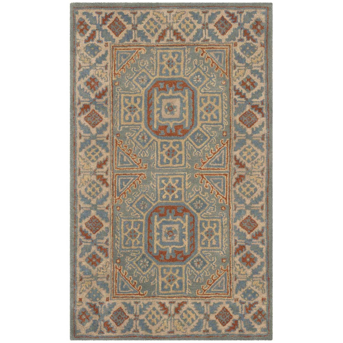 Safavieh Heritage 43M Rug, HG743M - Blue / Beige