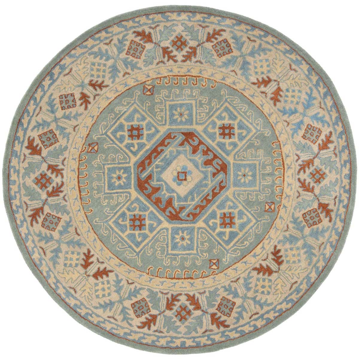 Safavieh Heritage 43M Rug, HG743M - Blue / Beige