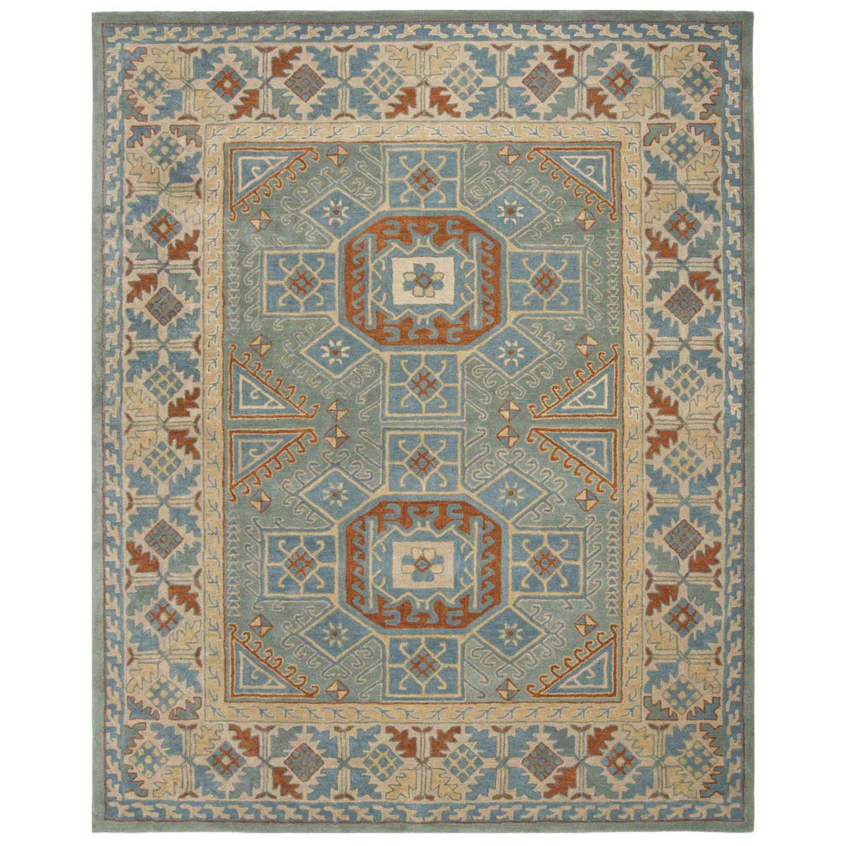 Safavieh Heritage 43M Rug, HG743M - Blue / Beige