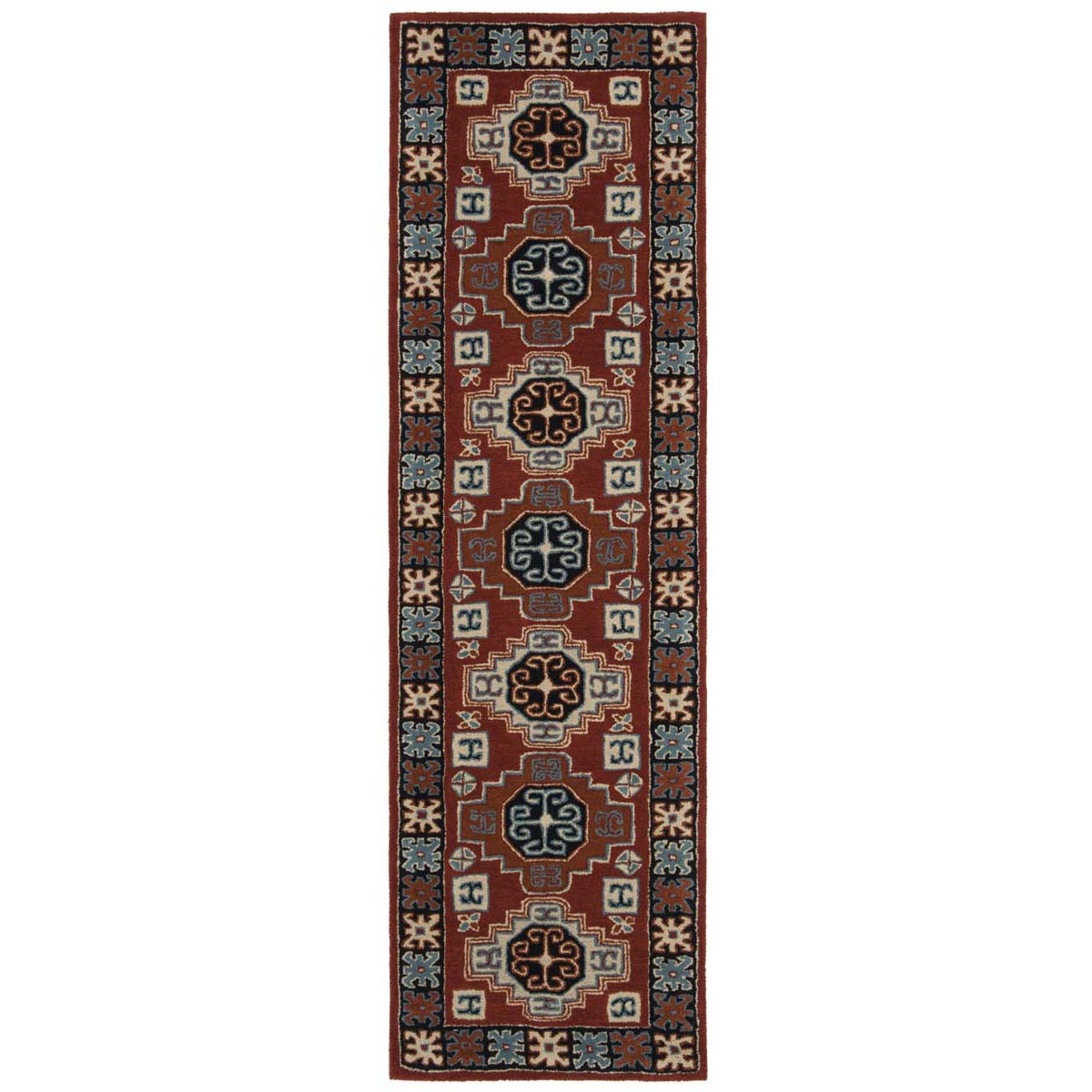 Safavieh Heritage 44Q Rug, HG744Q - Red / Black