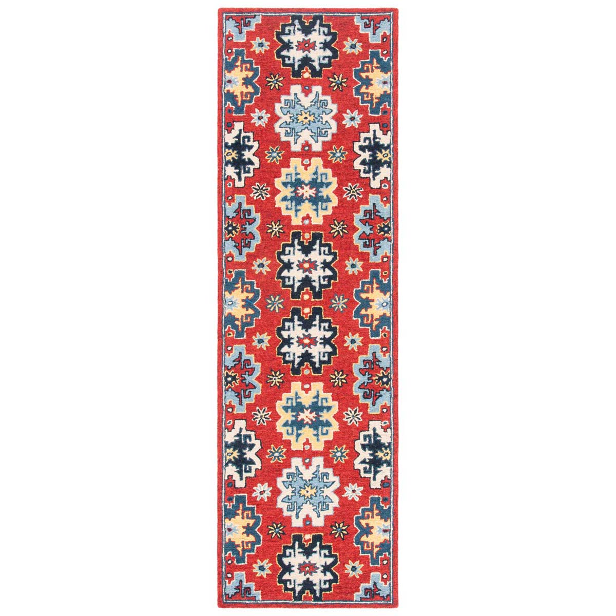 Safavieh Heritage 46Q Rug, HG746Q - Red / Blue