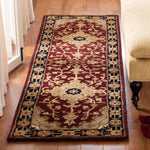 Safavieh Heritage 60B Rug, HG760B - Red / Black