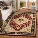 Safavieh Heritage 60B Rug, HG760B - Red / Black