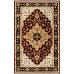 Safavieh Heritage 60B Rug, HG760B - Red / Black