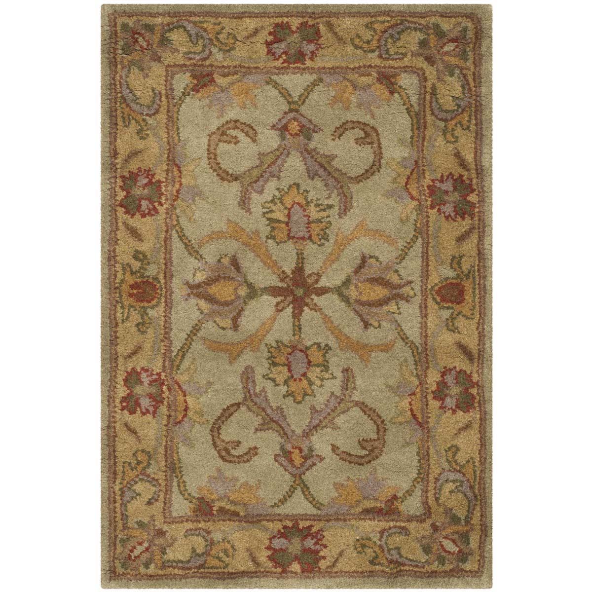 Safavieh Heritage 11A Rug, HG811A - Green / Gold