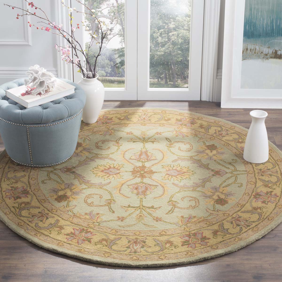 Safavieh Heritage 11A Rug, HG811A - Green / Gold